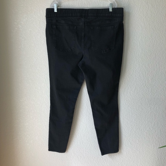 Old Navy super skinny pull on jeans 18 black - Picture 4 of 5